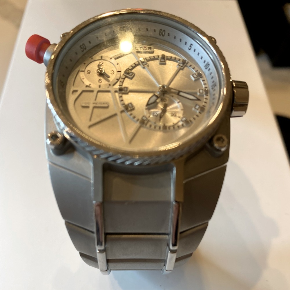 Sector Silver Dial Quartz Mens Watch